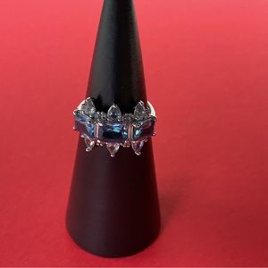 Bomb Party RBP6468 “Felling Alive” LC Spinel on Rhodium Size 7 Ring NWT